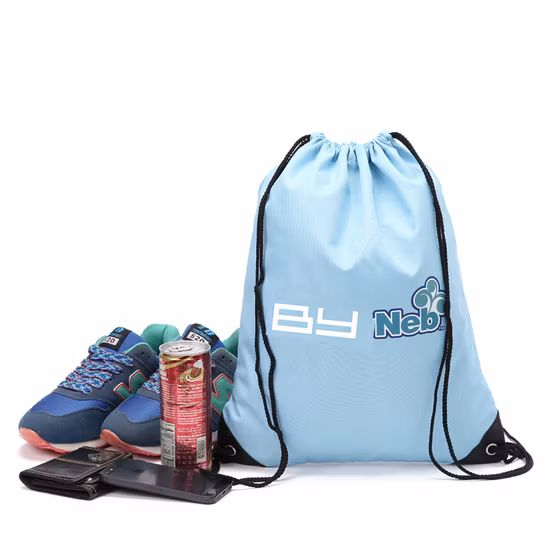 Sac à cordon promotionnel avec logo personnalisé